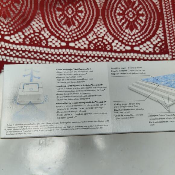 iRobot Braava Jet 240 Mopping Robot + Battery & Charger Untested Extras! - Picture 12 of 16